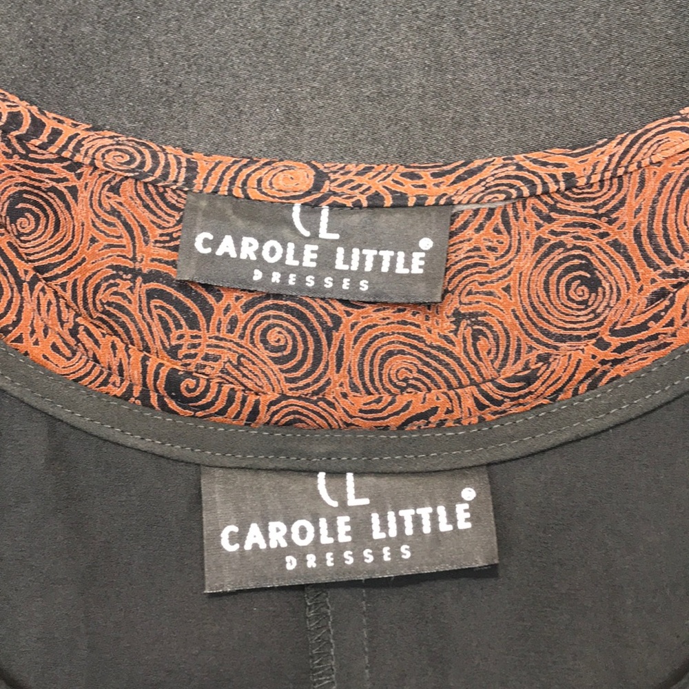Carole Little dress 10 polyester layered dress Hg9 - Picture 7 of 8